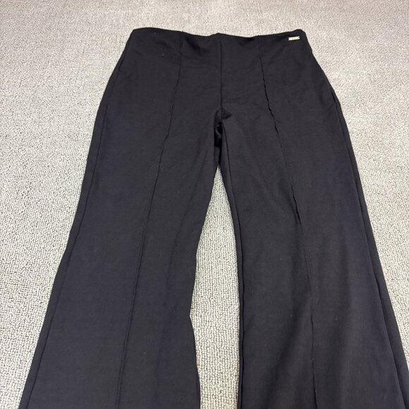 Tahari Pants Brown Flared Pull On Women’s Size Large - Picture 6 of 12